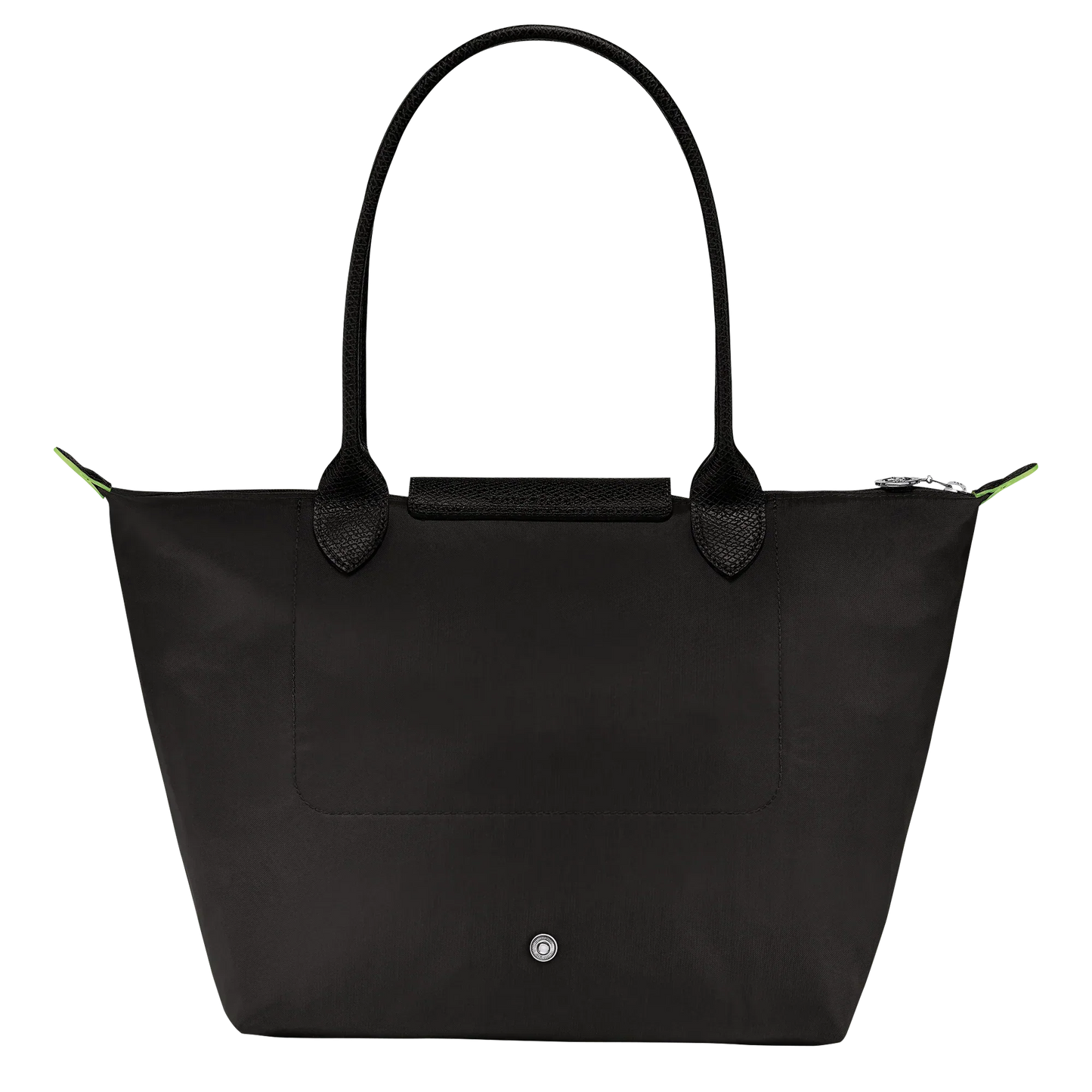 Le Pliage tas, Zwart – Gerecycled Canvas (M)